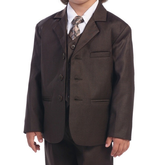 NWT BOUTIQUE BOYS FORMAL 5 PC SUIT SET SIZE 5